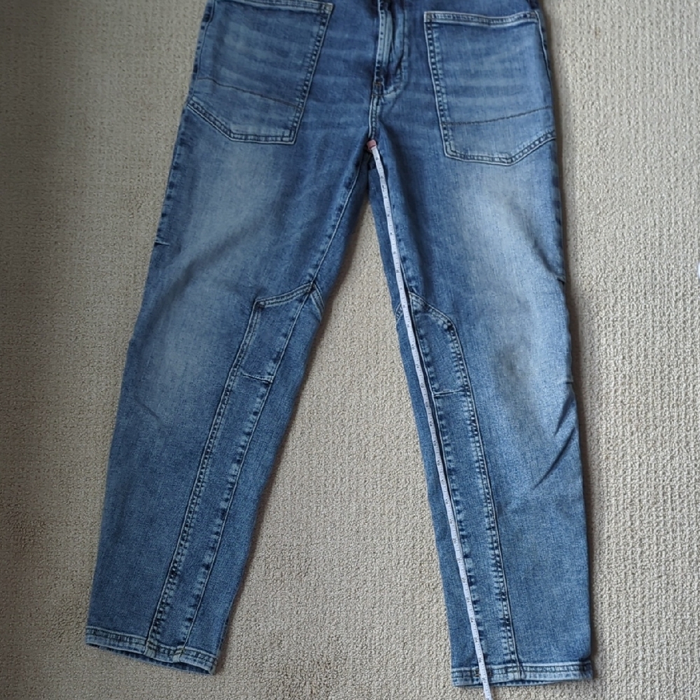 Pilcro Light Blue Straight Leg Jeans - Picture 7 of 7
